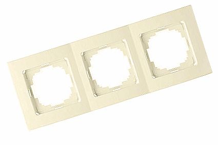 Nilson Touran Крем Рамка 3 поста 24120093