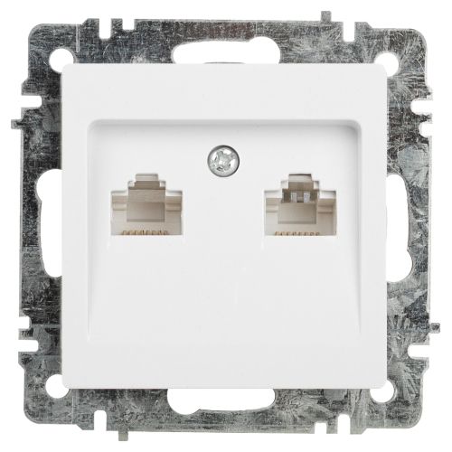 ������� �������������� 2xRJ45 ����� Intro Accent 6-304-01