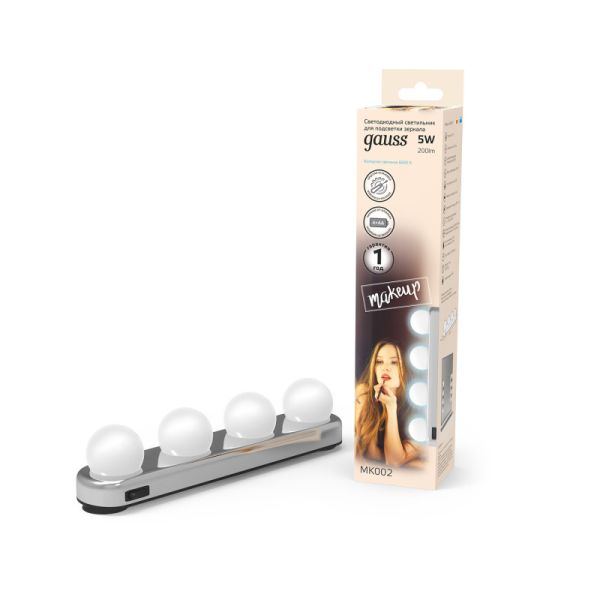 LED ���������� MAKEUP MK002 6500K 5W Gauss 