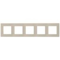 Рамка на 5 постов Слоновая кость Etika Legrand 672515