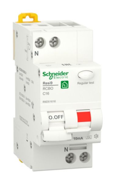 �������������� ����������� ����������������� ���� 16A 10MA 6�� C RESI9 Schneider Electric