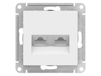 Atlas Design Schneider Electric ����� ������� �������  �������� RG45 + RG45
