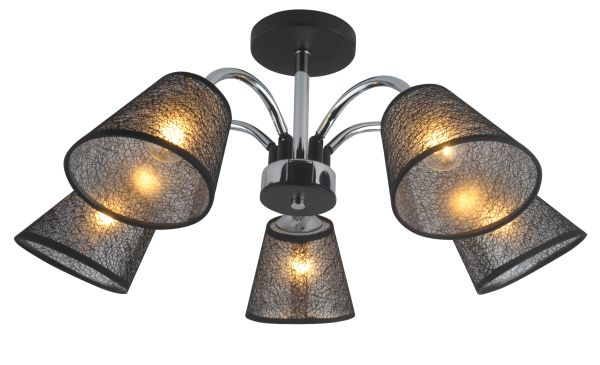 Люстра 10294/5 BK+CR Maestro De Luce