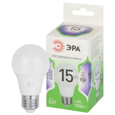 ����� ����� 15W 6500K E27 A60 GL LED ���