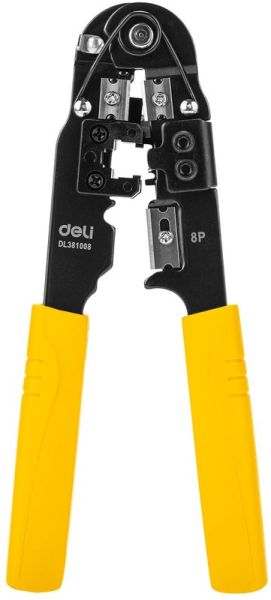 �������� ����� RJ45 DL381008 205��, �������� ��������, ������� � �������� ���������� 3-�-1 DELI