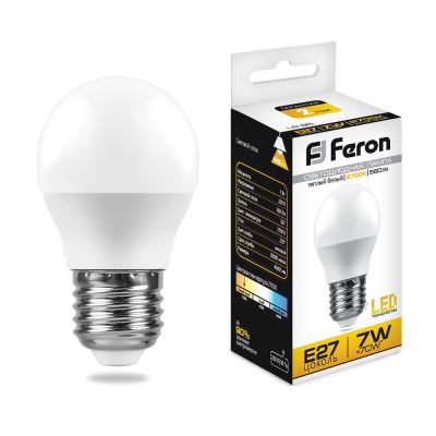 ����� ��� 7W 2700K E27 G45 LB-95 LED Feron