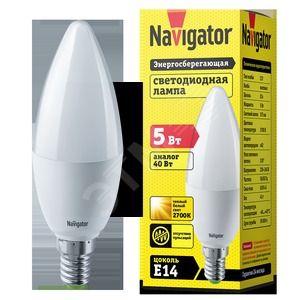 ����� ����� 5W 2700K E14 ��������� �37 LED