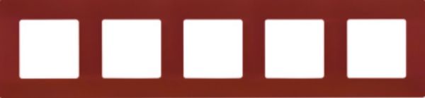 Рамка на 5 постов. Какао. Etika. Legrand 672575