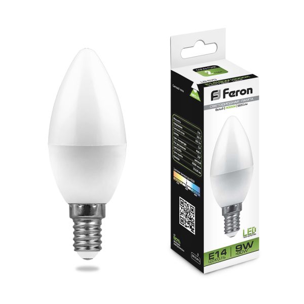 ����� ����� 9W 4000K E14 LB-570 LED Feron