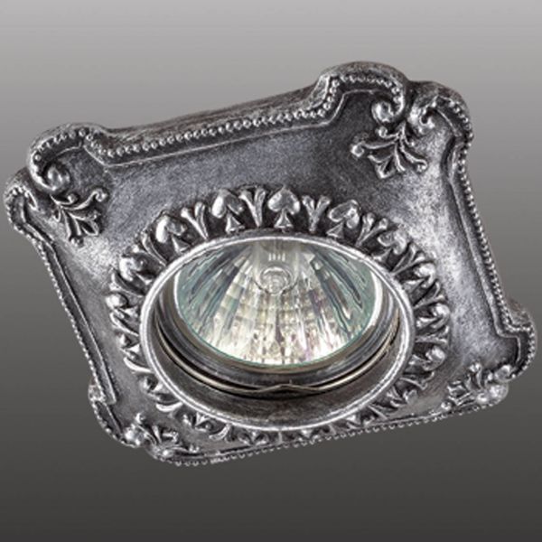 Светильник встраиваемый MR-16 370085 серебро Novotech