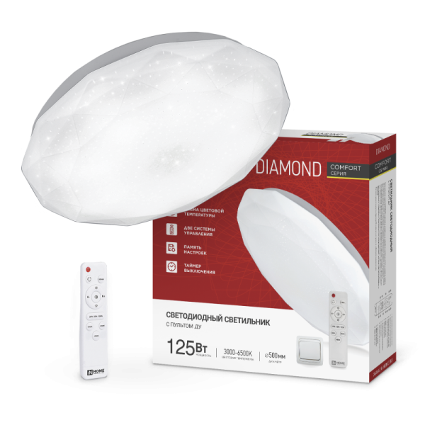 ���������� ��������� LED COMFORT DIAMOND 125�� 3000-6500� ���� IN HOME 