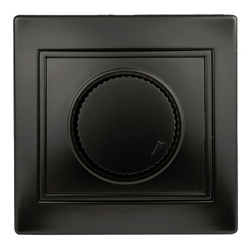 Светорегулятор поворотный антрацит Intro Plano 1-401-05