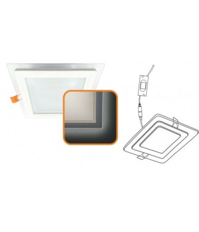 ���������� ������������ LED 12W 4200�+4W 2000� ��������� ������� ����� downlight �����