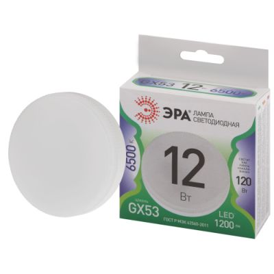 ����� LED 12W 6500� GX53 GX-12W-865-GX53 GL ��� 