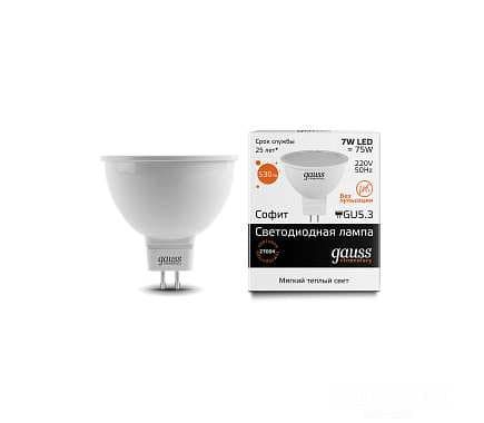 ����� LED MR16 7W 2700� GU5.3 Gauss Elementary