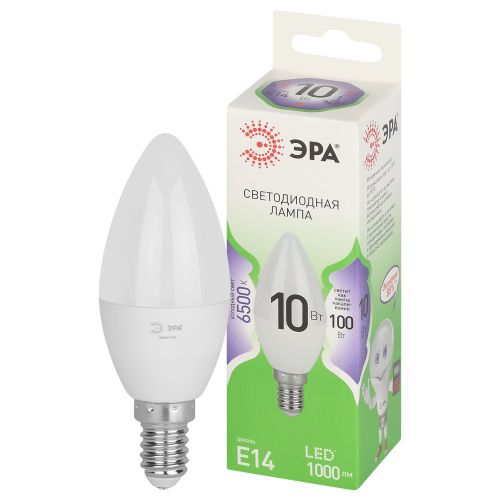 ����� ����� 10W 6500K E14 LED GREEN LINE ��� 