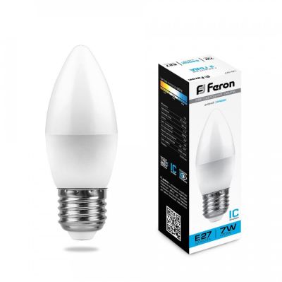����� ����� 7W 6400K E27 230V LED Feron
