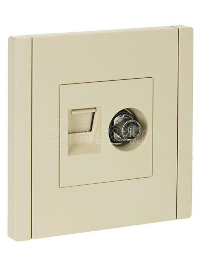 FORTE&PIANO ������� 2-� TV+RJ45 ���.5E FP436 ������ IEK