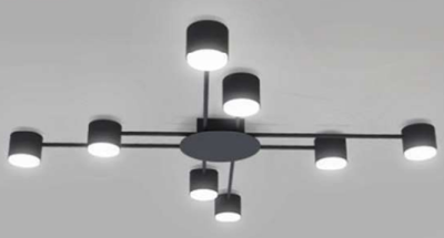 ������ CL-POINT-R001-GX53*8 BLACK BK ����� ����� 