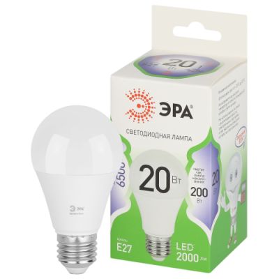 ����� ����� 20W 6500K E27 A60 GL LED ���