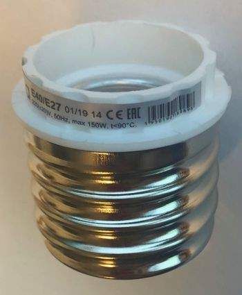 ���������� � ������ E40 �� E27 ����� Ecola 