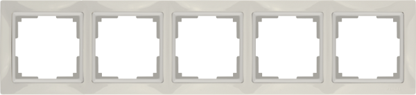 Werkel Snabb Basic Слоновая кость WL03-Frame-05 Рамка на 5 постов