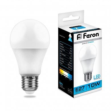 ����� ����� 10W 6400K �60 E27 LB-92 LED Feron