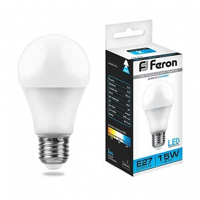 ����� ����� 15W 6400K E27 A60 LB-94 LED Feron