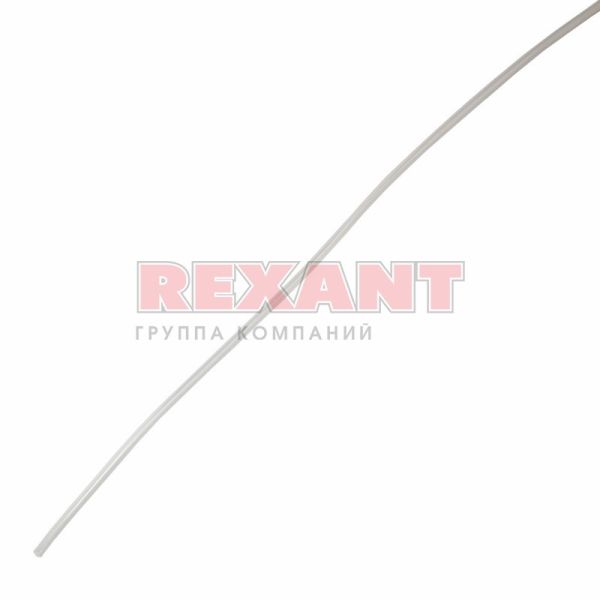 Трубка термоусадочная клеевая ТТк 9/3 1 м прозрачная REXANT