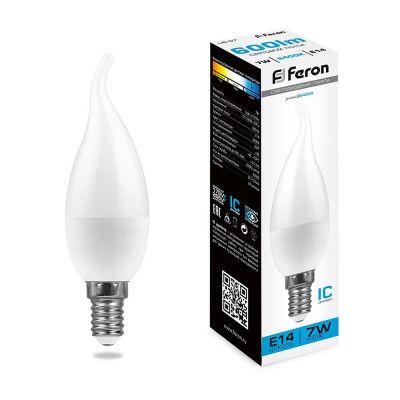 ����� ����� �� ����� 7W 6500K E14 LB-97 LED Feron