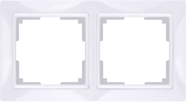 Werkel Snabb Basic Белый WL03-Frame-02 Рамка на 2 поста