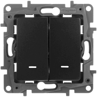 ����������� 2-��������� � ����������. ��������. Etika. Legrand 672616