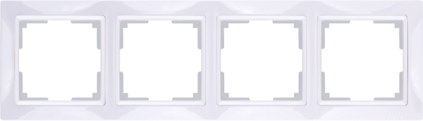 Werkel Snabb Basic Белый WL03-Frame-04 Рамка на 4 поста