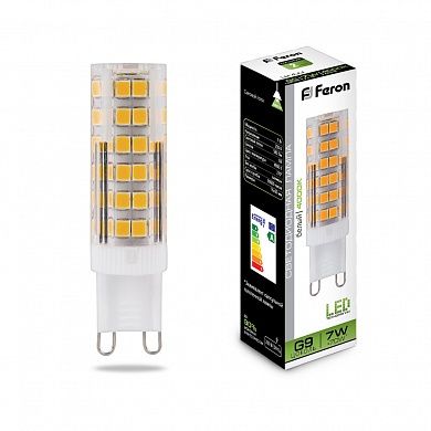 ����� LED 7W 4000K G9 LB-433 Feron