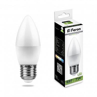 ����� ����� 7W 4000K E27 230V LED Feron