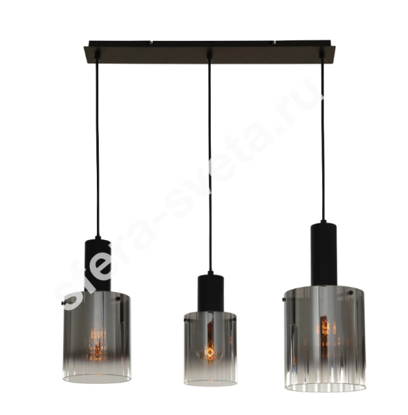 ��������� ���������� 7665-3P BLACK+SMOKY GLASS ����� �����