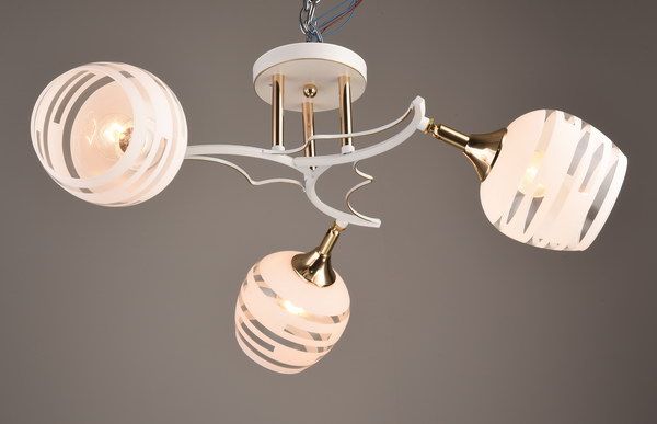 Люстра 3654/3 BK+CR Сфера света