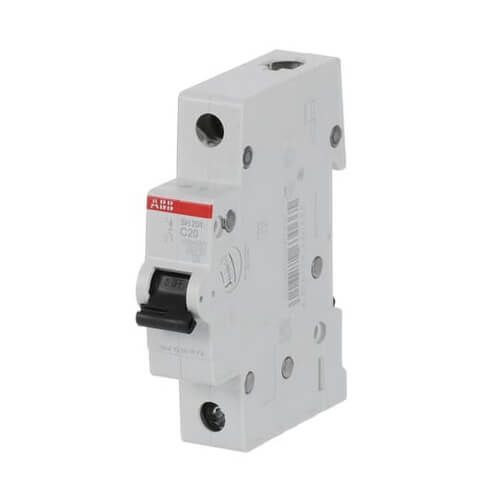 ����������� �������������� 1-�������� 20A � 6�� SH201 C20 ���