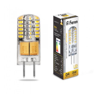 ����� LED 12V 3W 2700K 9LED LB-422 G4 Feron 