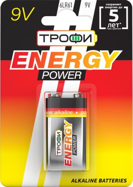 ��������� 6LR61-1BL ����� ENERGY Alkaline �����