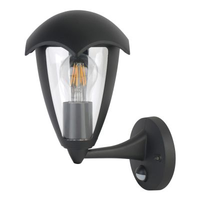 ���������� ������-�������� ��������� UUL-S81A 60W-E27 SENSOR IP54 BLACK Uniel 