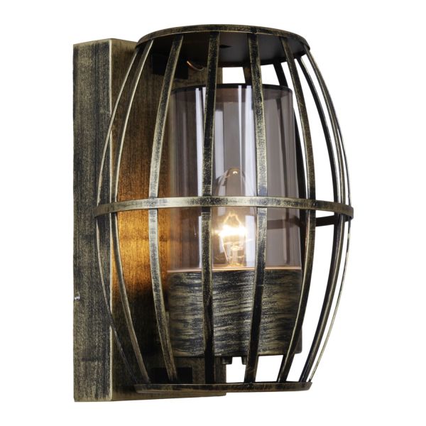 Cветильник накладной 08331-9.2-001JH E27 BKG Reluce