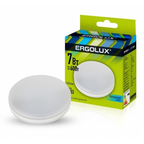 ����� LED 7W 4500 GX53 Ergolux   