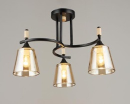 Люстра 4708/3 BK Сфера света