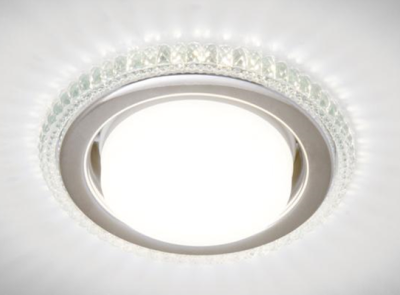 ���������� ������������ GX53 CRYSTAL LED 33 CHROME + LED MaxLight 