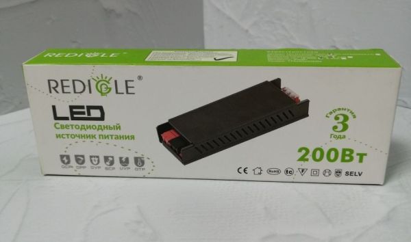 ������������� ��� ������������ ����� ������������ 200W 12V RG-DY200W12V-D Redigle