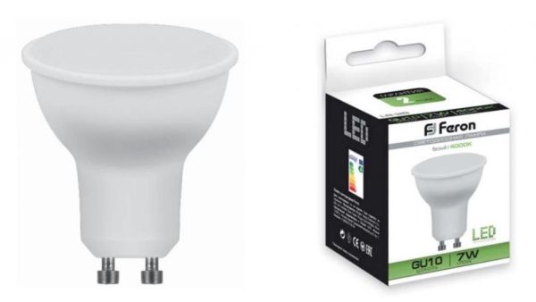 ����� LED 7W 4000K GU10 LB-26 Feron 