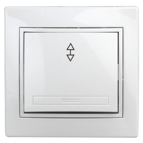 Переключатель белый Intro Plano 1-105-01