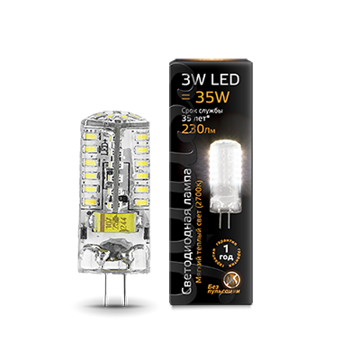 ����� LED 3W 2700� G4 Gauss 