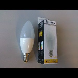 ����� ����� 7W 2700K E14 LB-97 LED Feron